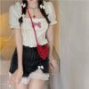 Amiable Ruffle Cute Bow Lolita Shirt